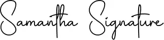 Samantha Signature