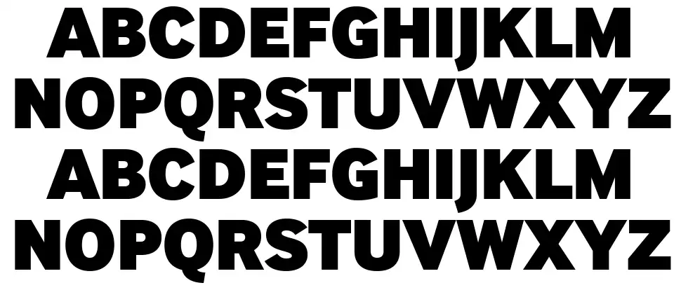 Samsung InterFace Blackfont specimens