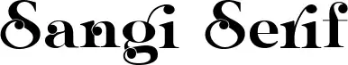 Sangi Serif