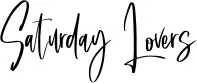 Saturday Lovers