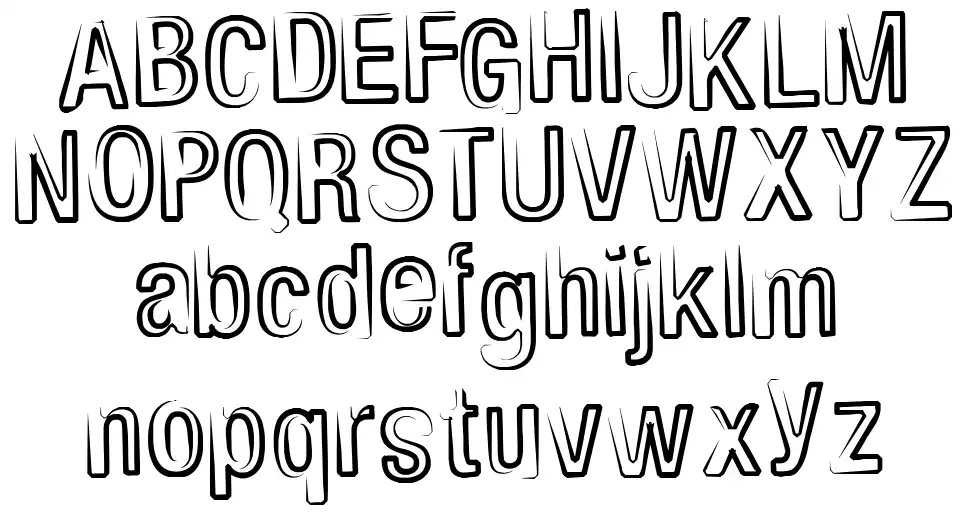Sensitivityfont specimens
