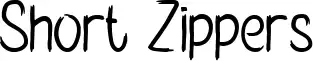 Short Zippers