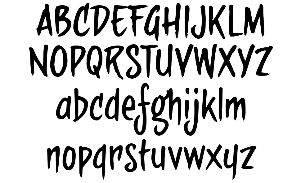 Sideburn Bobfont specimens