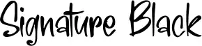 Signature Black