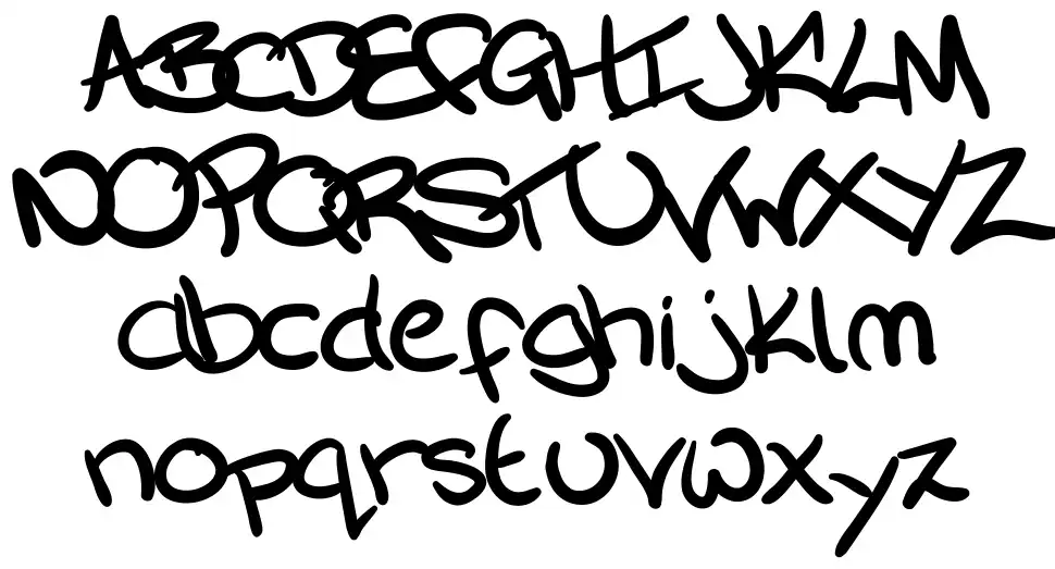 Silky Writtenfont specimens
