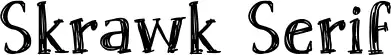 Skrawk Serif