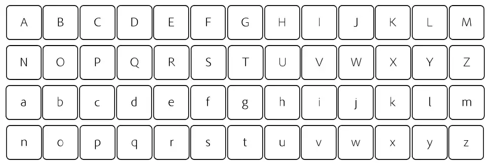 Skynet.Enterprise - Regular Keyboardfont specimens