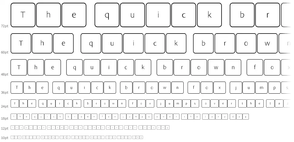 Skynet.Enterprise - Regular Keyboardfont waterfall
