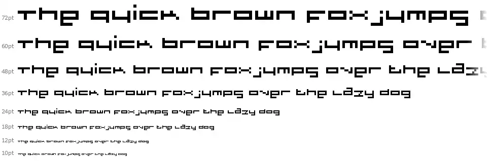sloth Regularfont waterfall