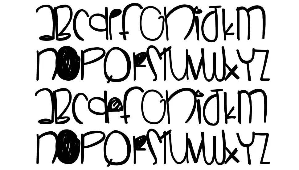 Sneaky Boyfont specimens
