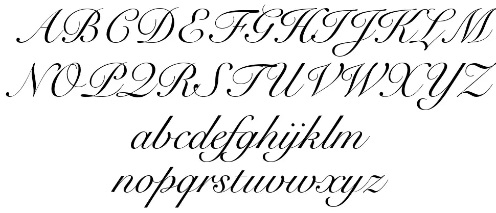 Snell Roundhand Pro Mediumfont specimens