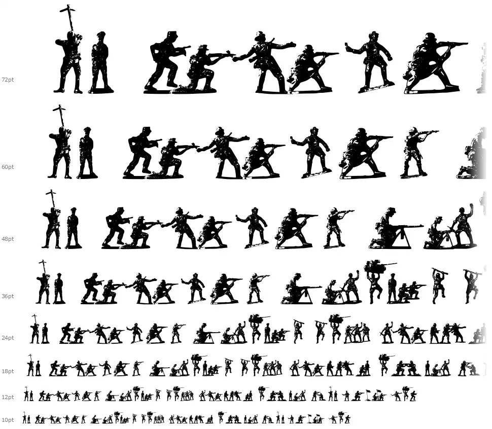Soldiers of Hellfont waterfall