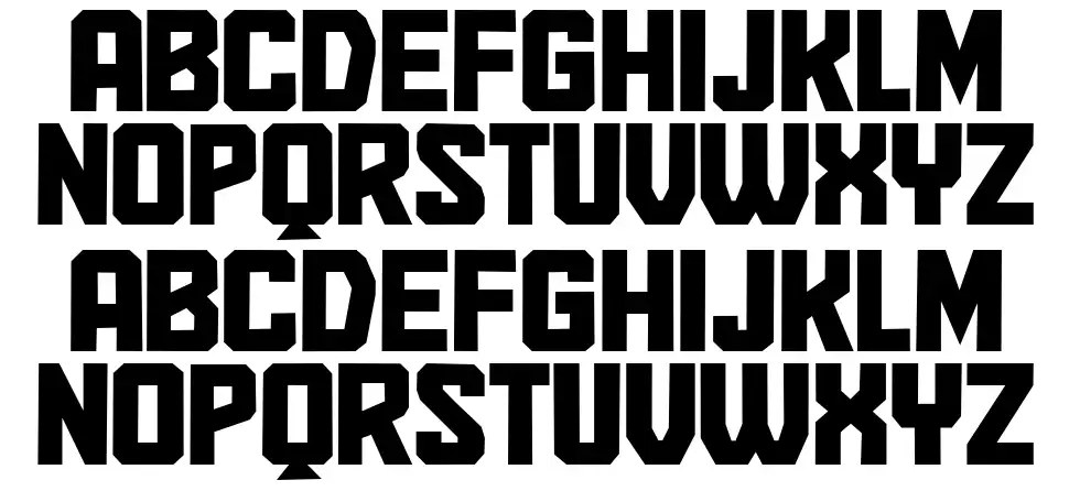 Sprechenfont specimens