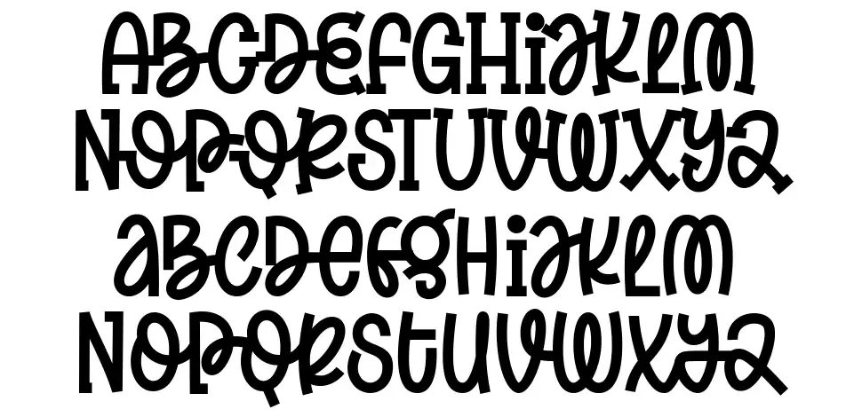 Spring Dailyfont specimens