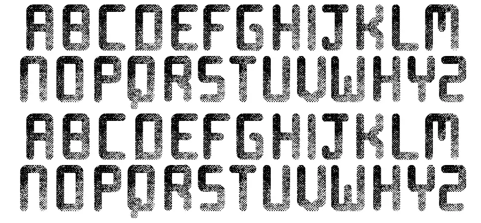 Sprinkledfont specimens