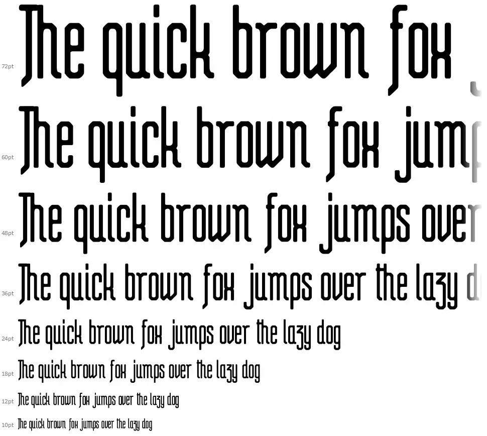 Steam Punk Flyerfont waterfall