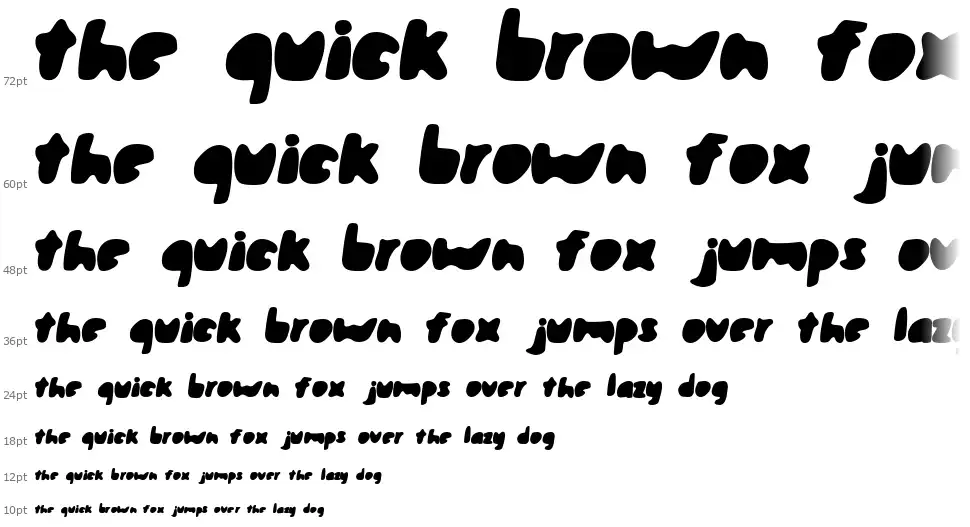 steamrollerfont waterfall