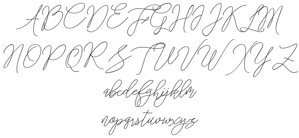 Stringlightfont specimens
