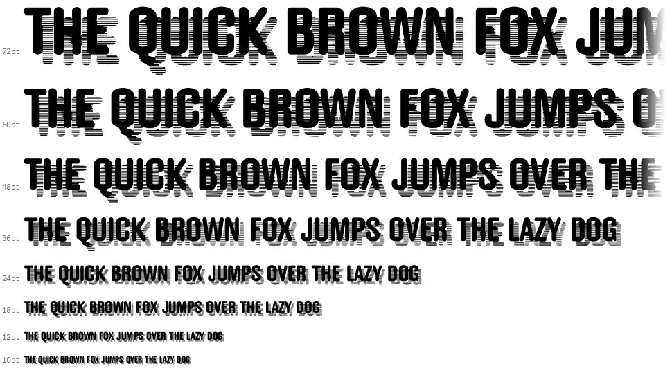 Style 867font waterfall