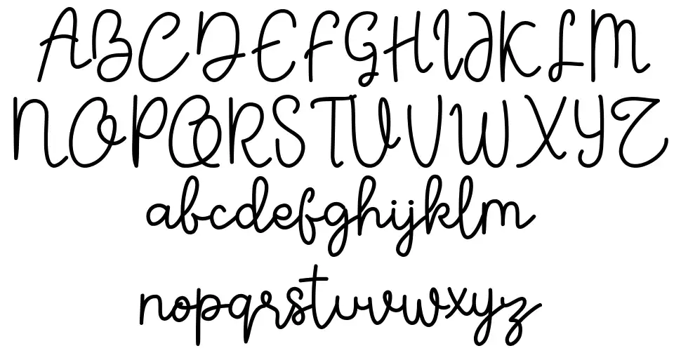 Sumiatyfont specimens