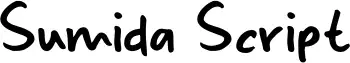 Sumida Script