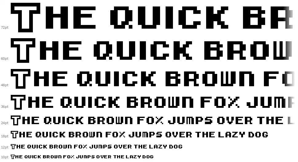 Super Mario Bros. 3font waterfall