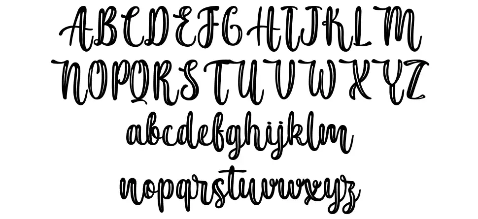 Sushi Kingfont specimens