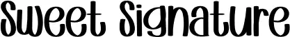 Sweet Signature