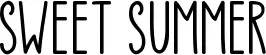 Sweet Summer