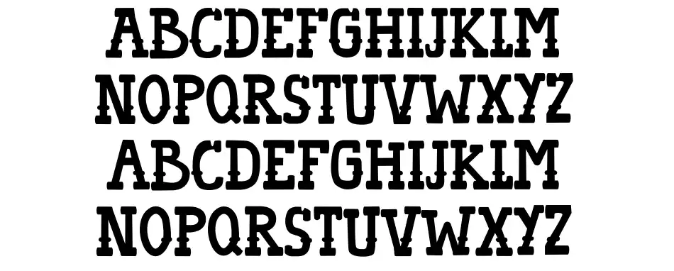 Tacodayfont specimens