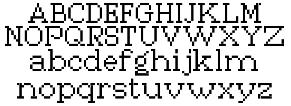 Talk to three headed monkeyfont specimens