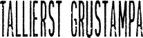 Tallierst Grustampa