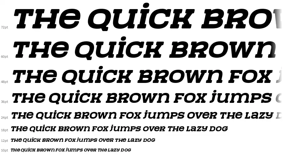 Team Workfont waterfall
