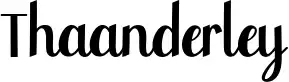 Thaanderley