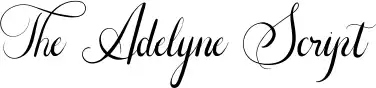 The Adelyne Script
