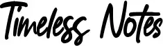 Timeless Notes