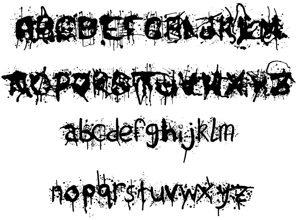 Tumultfont specimens