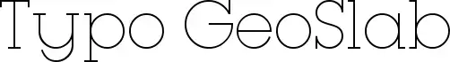 Typo GeoSlab