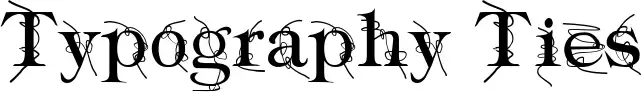 Typography Ties