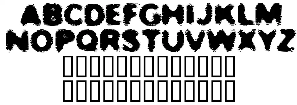 Undertowfont specimens