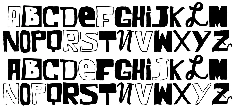 VTKS Comicfont specimens