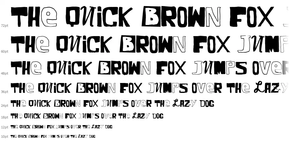 VTKS Comicfont waterfall