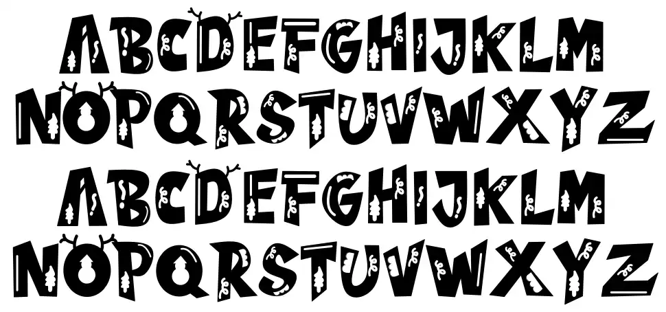 Winter Housefont specimens