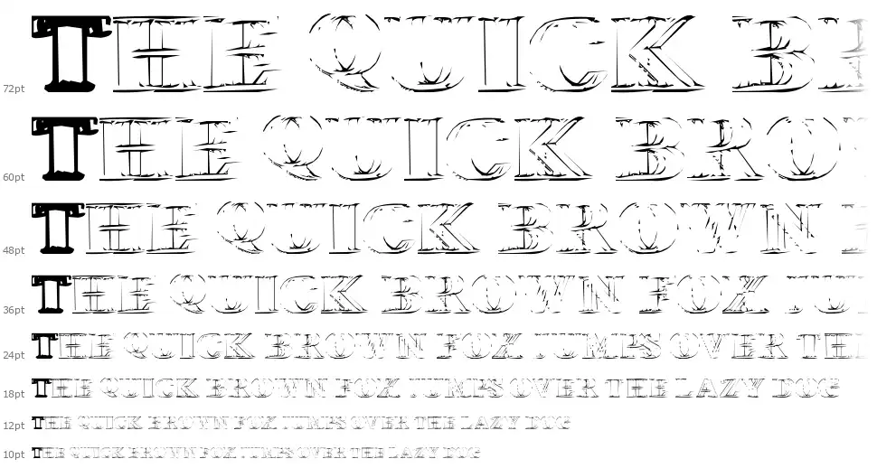 Wireframe Davenportfont waterfall
