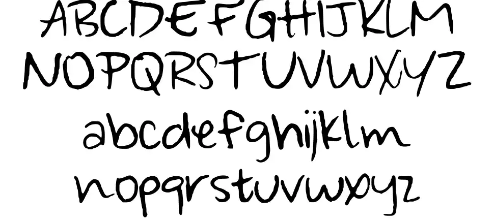 Wonderfully Wanderingfont specimens