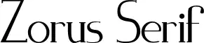 Zorus Serif